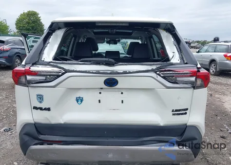 2022 Toyota Rav4 Hybrid Limited z USA, uszkodzony, nr VIN 4T3D6RFVXNU077565